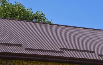 typical Mynydd Bach corrugated roof uses